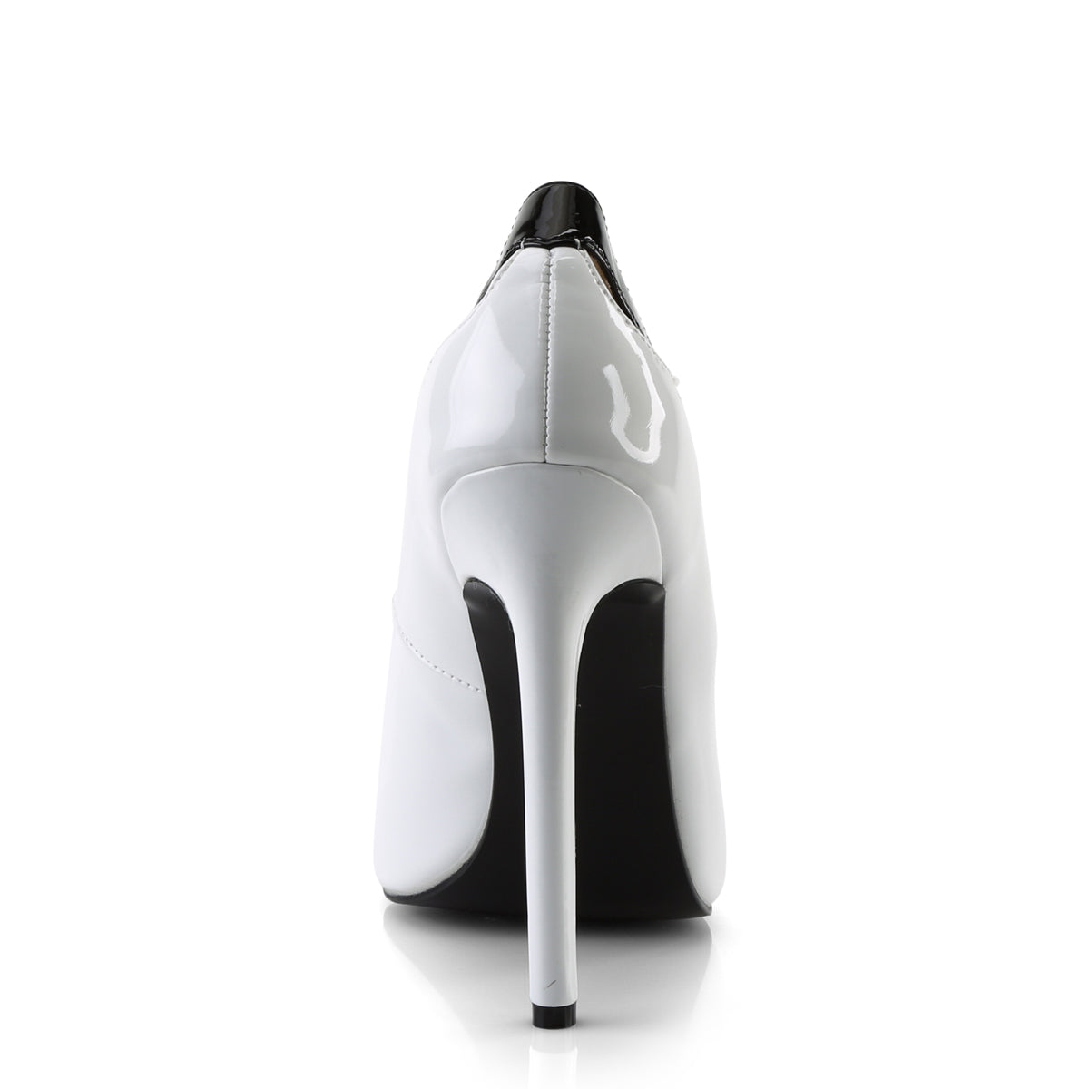 Pleaser Pompes pour femmes SEXY-22 wht-blk pat