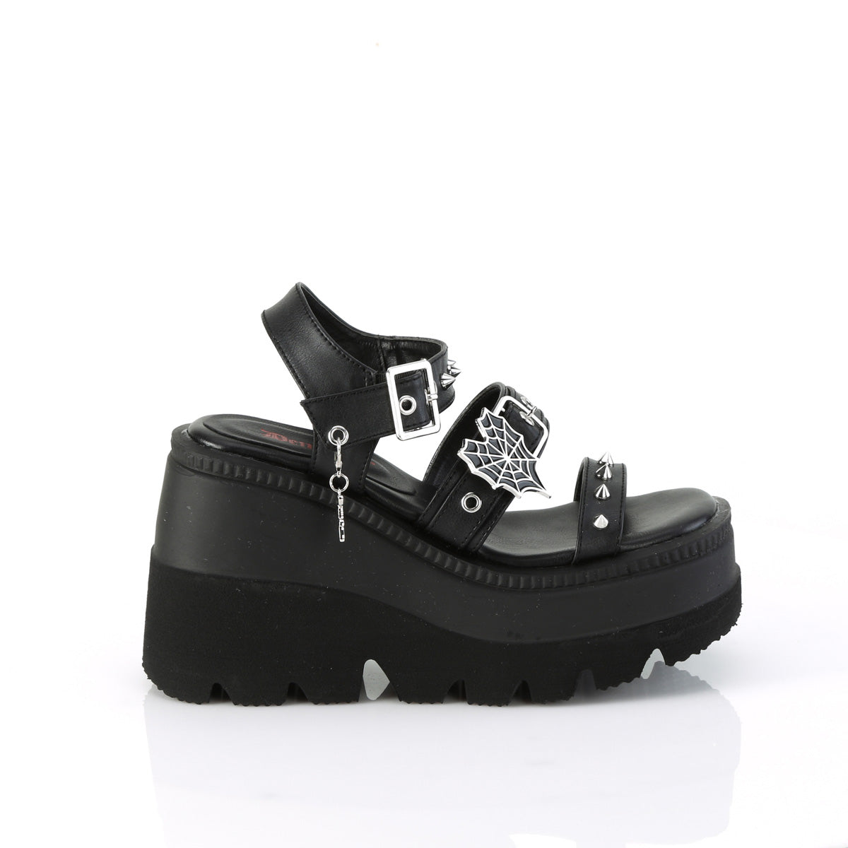 DemoniaCult SHAKER-13 Blk Vegan Leather