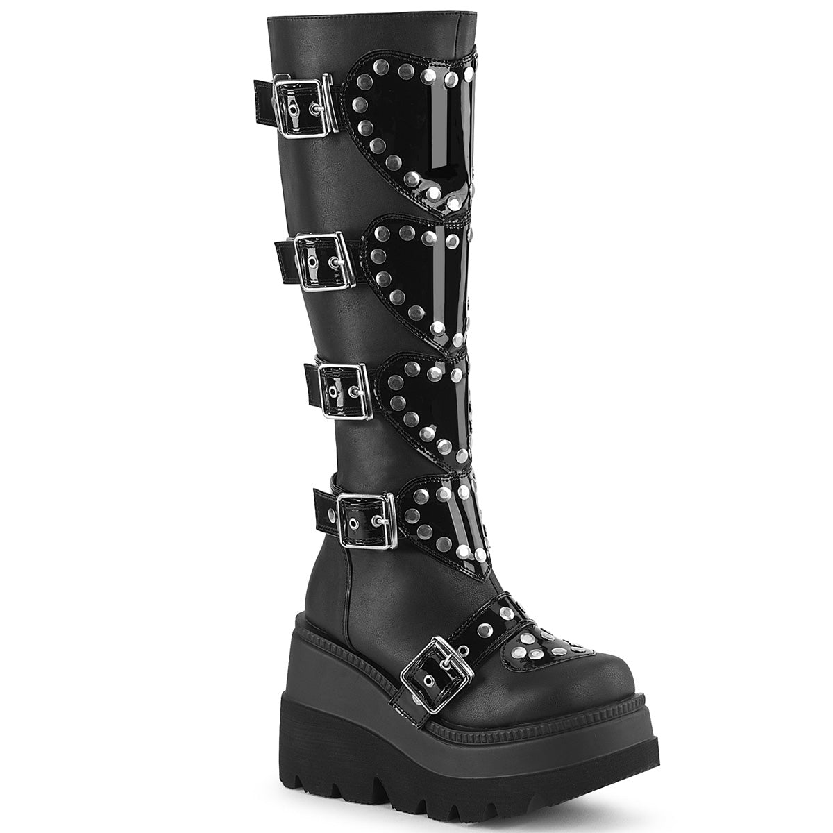 DemoniaCult SHAKER-210 Cuir végétalien BLK