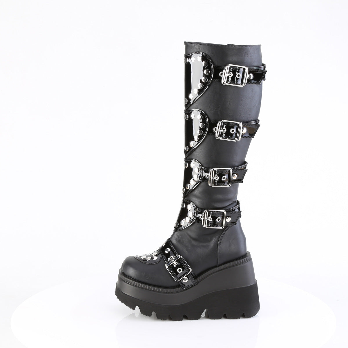 DemoniaCult SHAKER-210 Cuir végétalien BLK