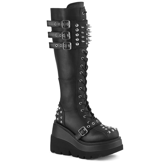 DemoniaCult   SHAKER-225 Cuir végétalien BLK