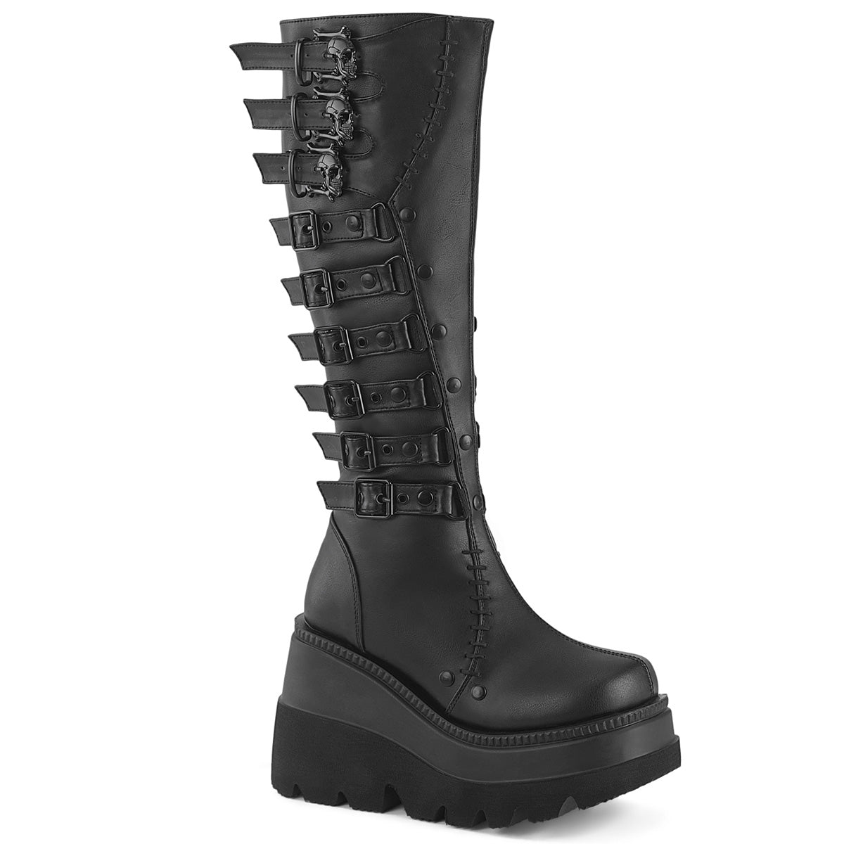 DemoniaCult SHAKER-232 Cuir végétalien BLK