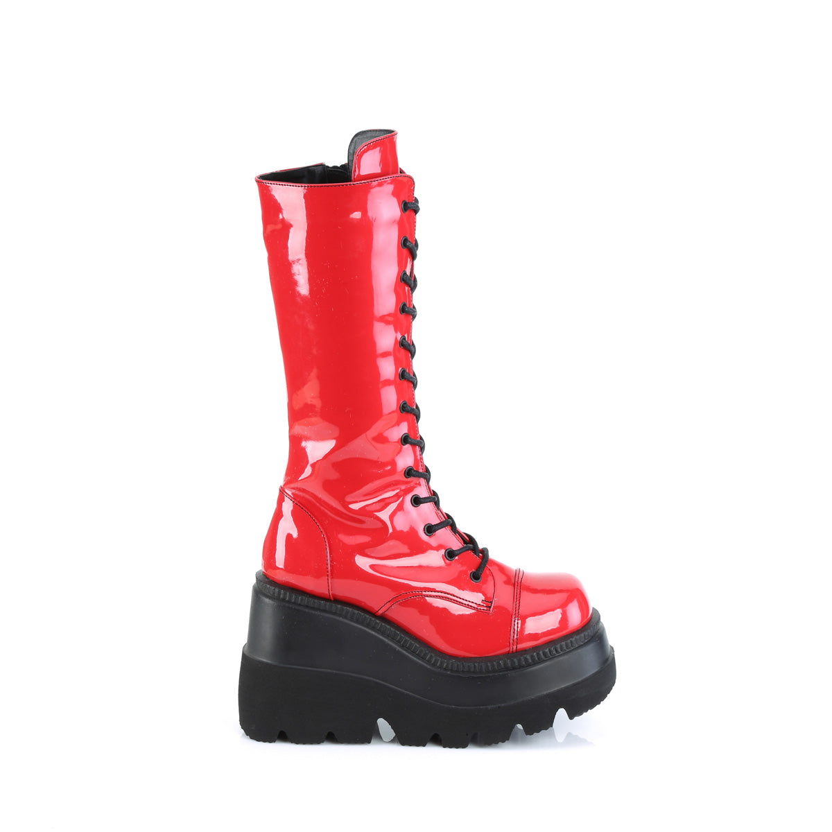 DemoniaCult Bottes SHAKER-72 brevet rouge