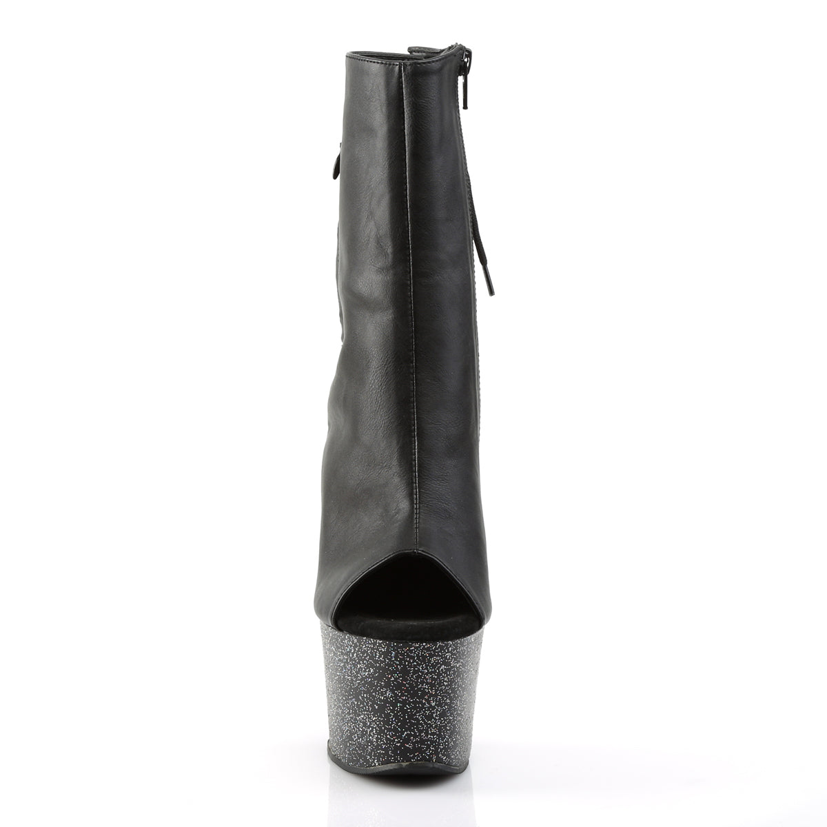 Pleaser Bottines pour femmes SKY-1018mg BLK FAUX CUIR / BLK MATTE