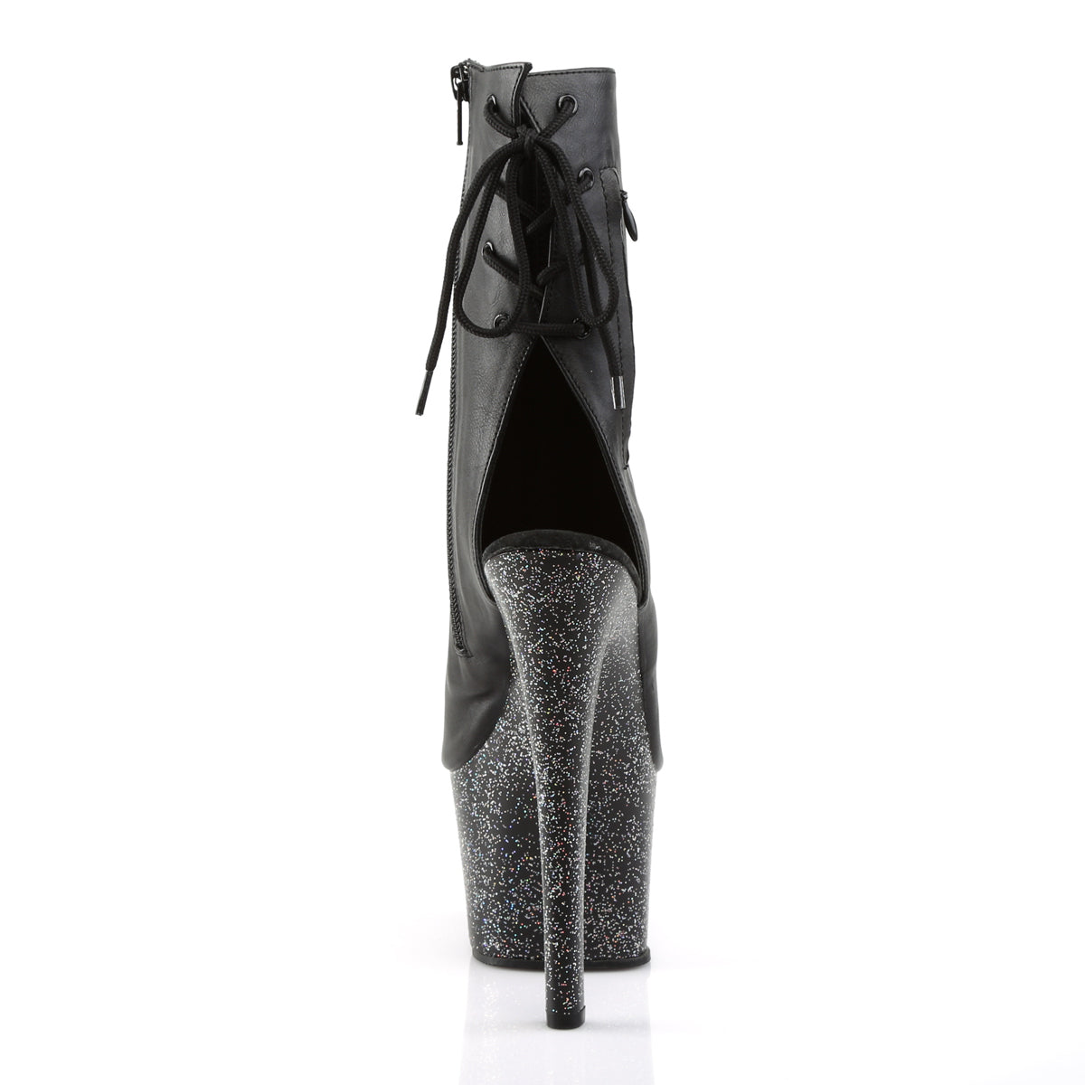 Pleaser Bottines pour femmes SKY-1018mg BLK FAUX CUIR / BLK MATTE
