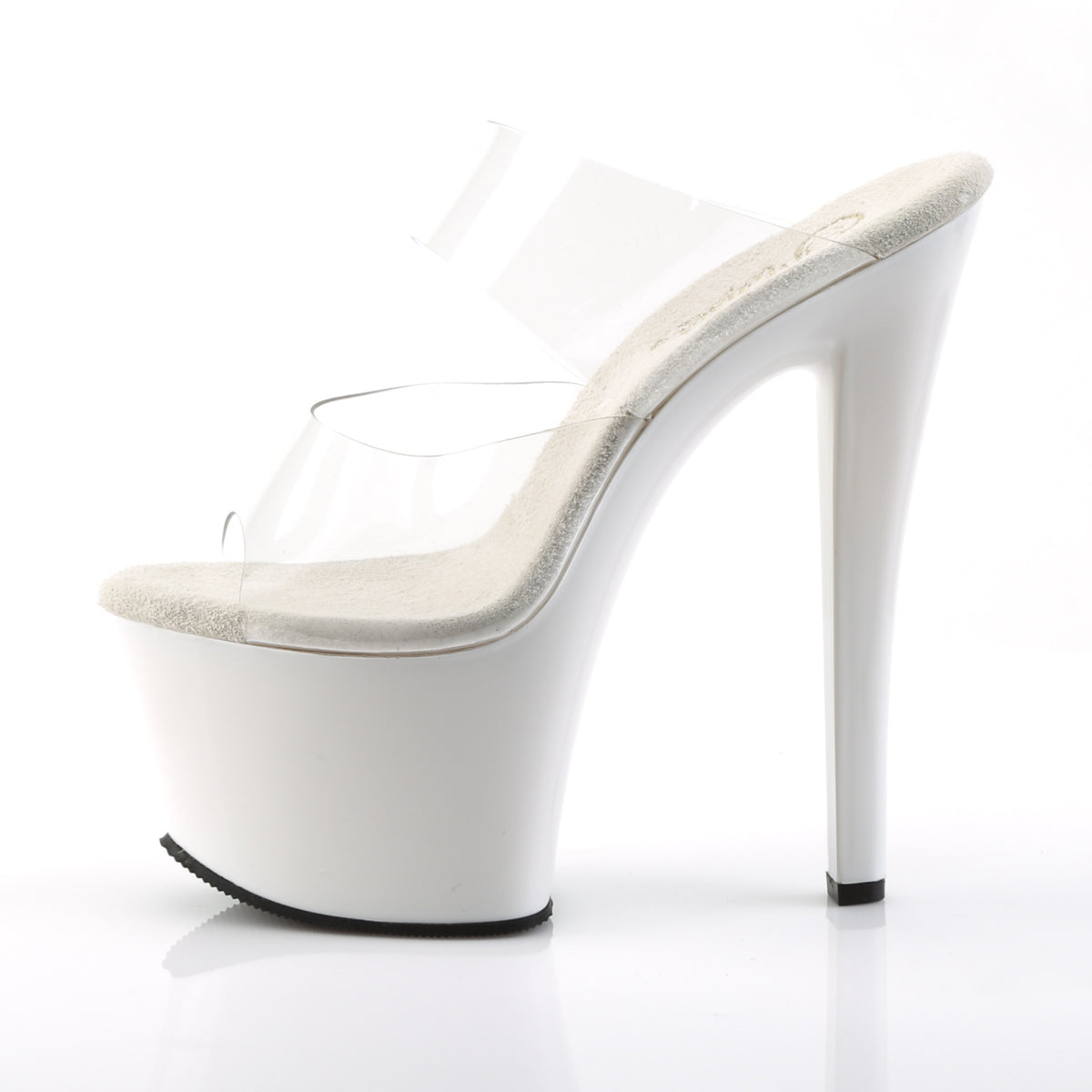 Pleaser Sandales pour femmes SKY-302 CLR / WHT