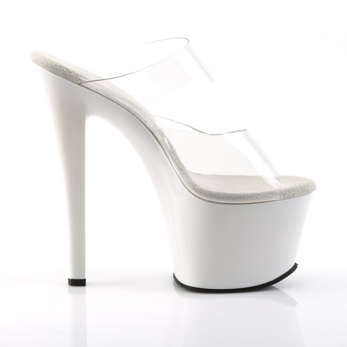 Pleaser Sandales pour femmes SKY-302 CLR / WHT