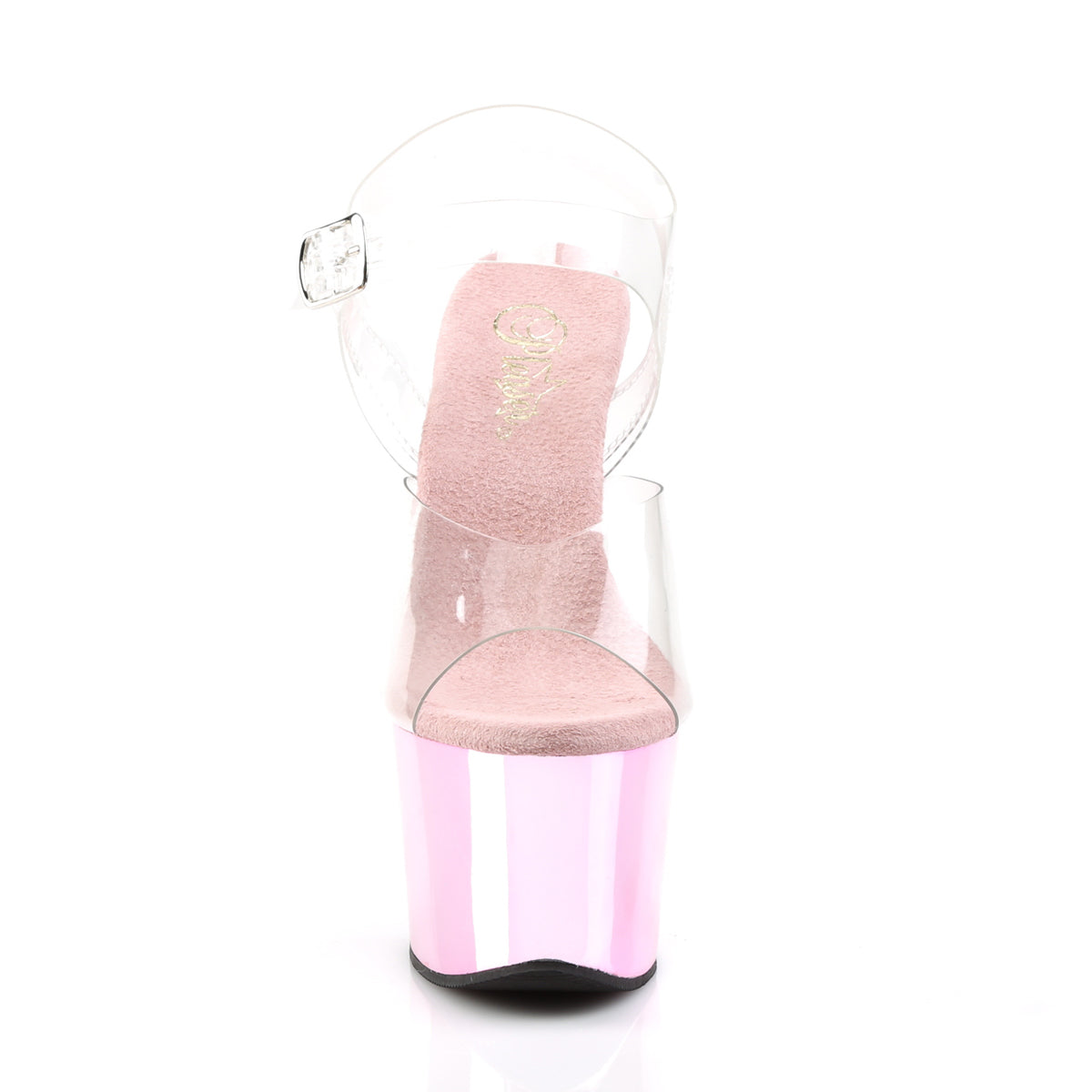 Pleaser Sandales pour femmes SKY-308 CLR / B. Chrome rose