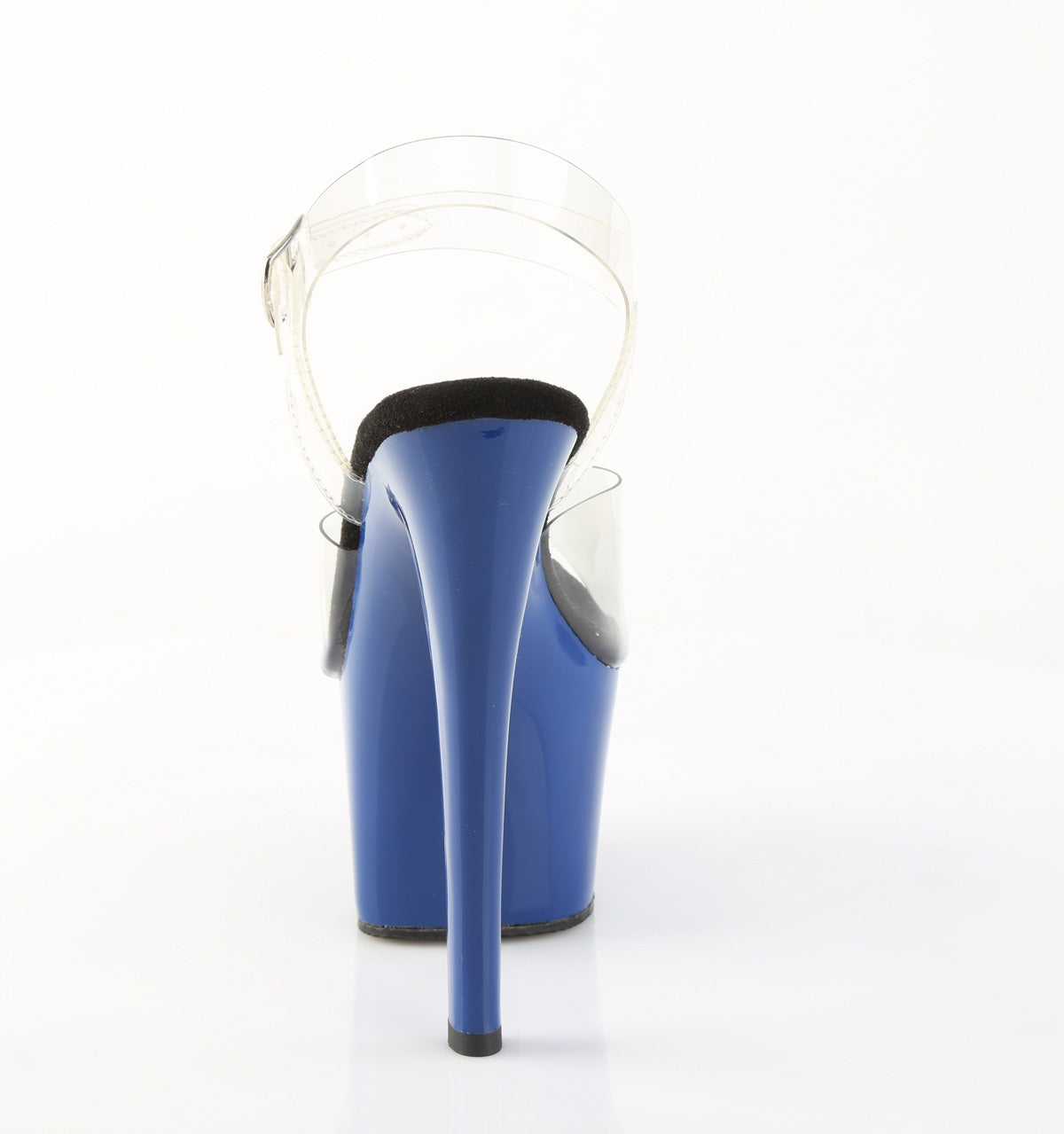 Pleaser Women's Platform Shoes SKY-308 Clr/Royal Blue