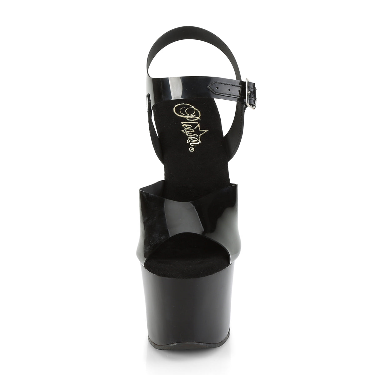 Pleaser Sandales pour femmes SKY-308n BLK (gelée) TPU / BLK