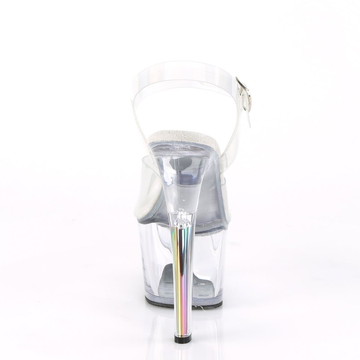 Pleaser Sandales pour femmes SKY-308N-RBH CLR Hologramme TPU / CLR