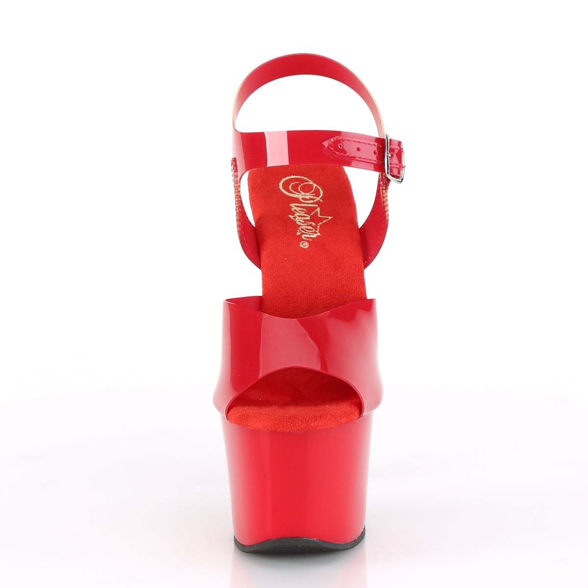 Pleaser Sandales pour femmes SKY-308n rouge (gelée) TPU / rouge