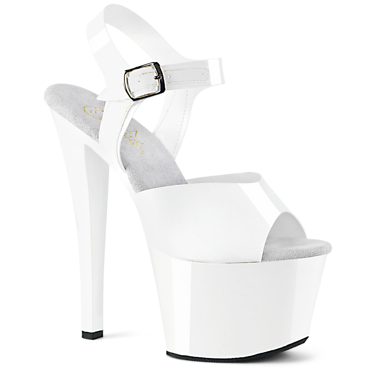 Pleaser Sandales pour femmes SKY-308n wht (gelée) TPU / WHT
