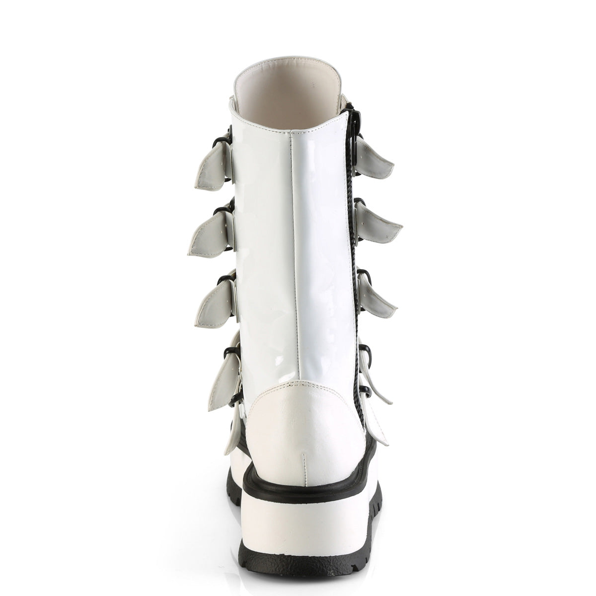 DemoniaCult Bottes SLACKER-160 wht pat