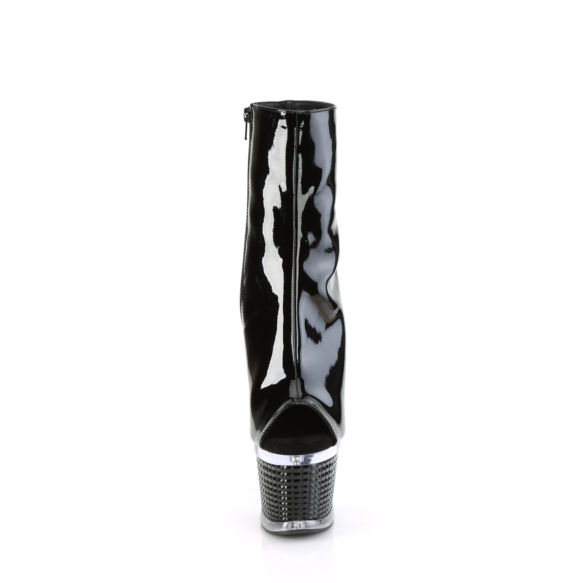 Pleaser Bottines SPECTATOR-1012 blk pat / clr-blk
