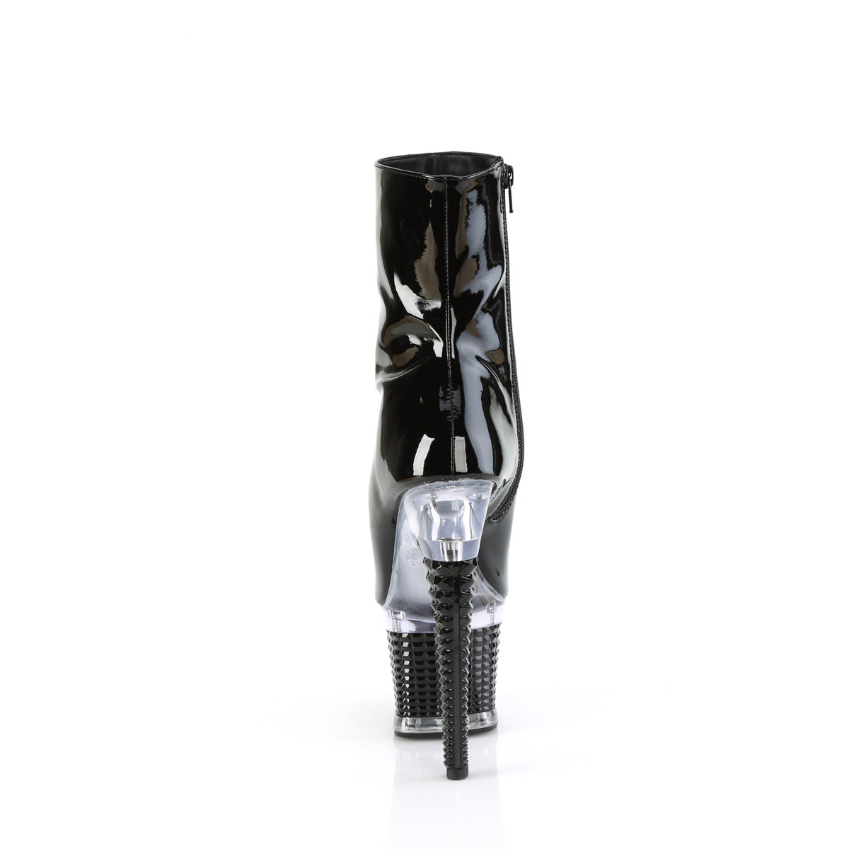 Pleaser Bottines SPECTATOR-1012 blk pat / clr-blk