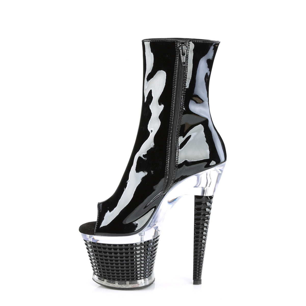 Pleaser Bottines SPECTATOR-1021 BLK PAT / CLR-BLK