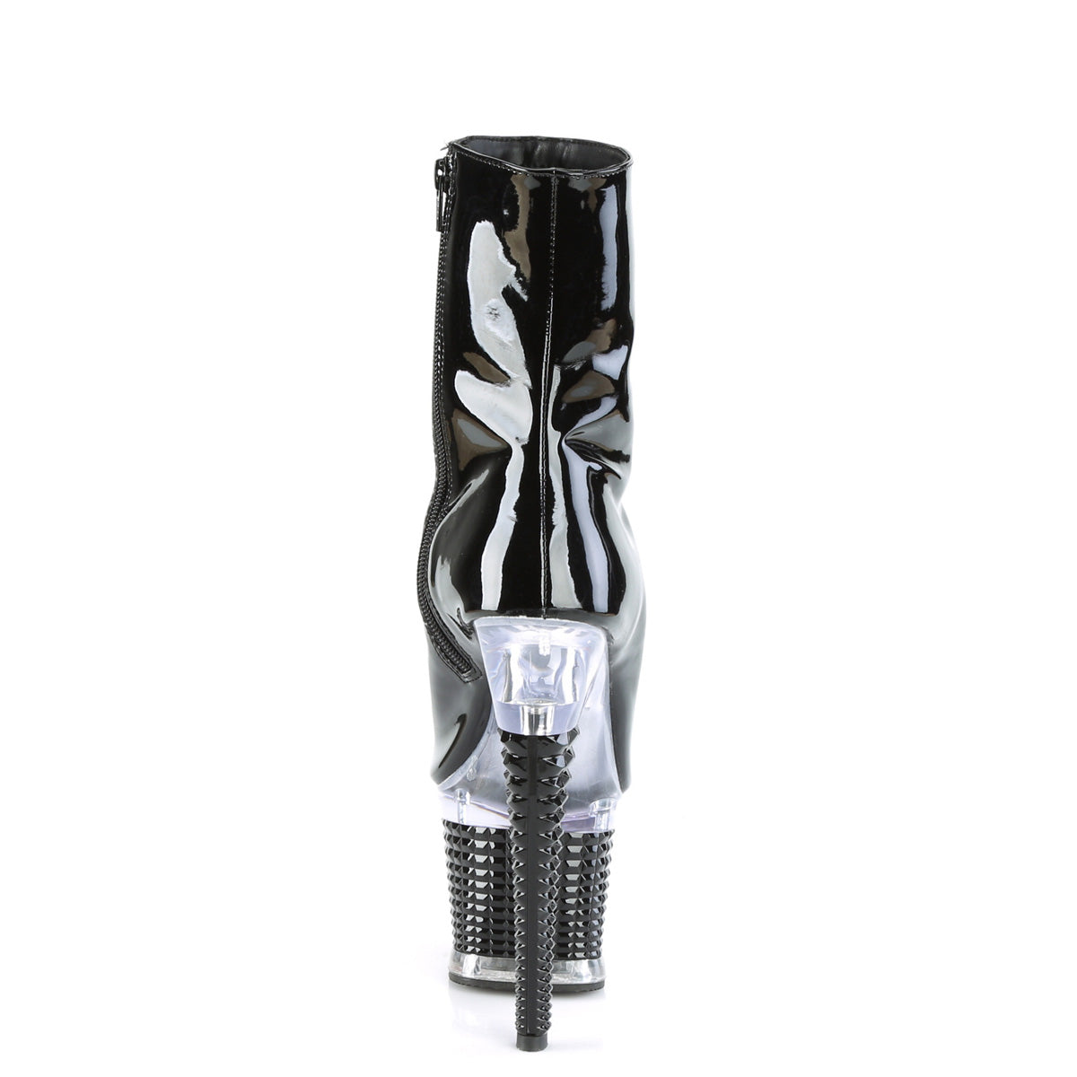 Pleaser Bottines SPECTATOR-1021 BLK PAT / CLR-BLK