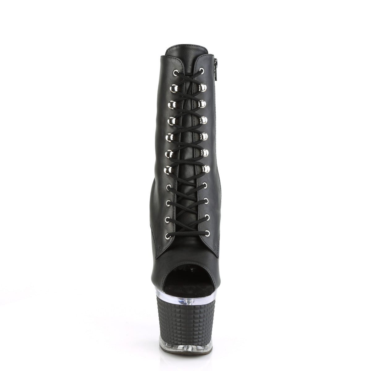 Pleaser Bottines SPECTATOR-1021 Blk Faux Cuir / CLR-BLK MATTE