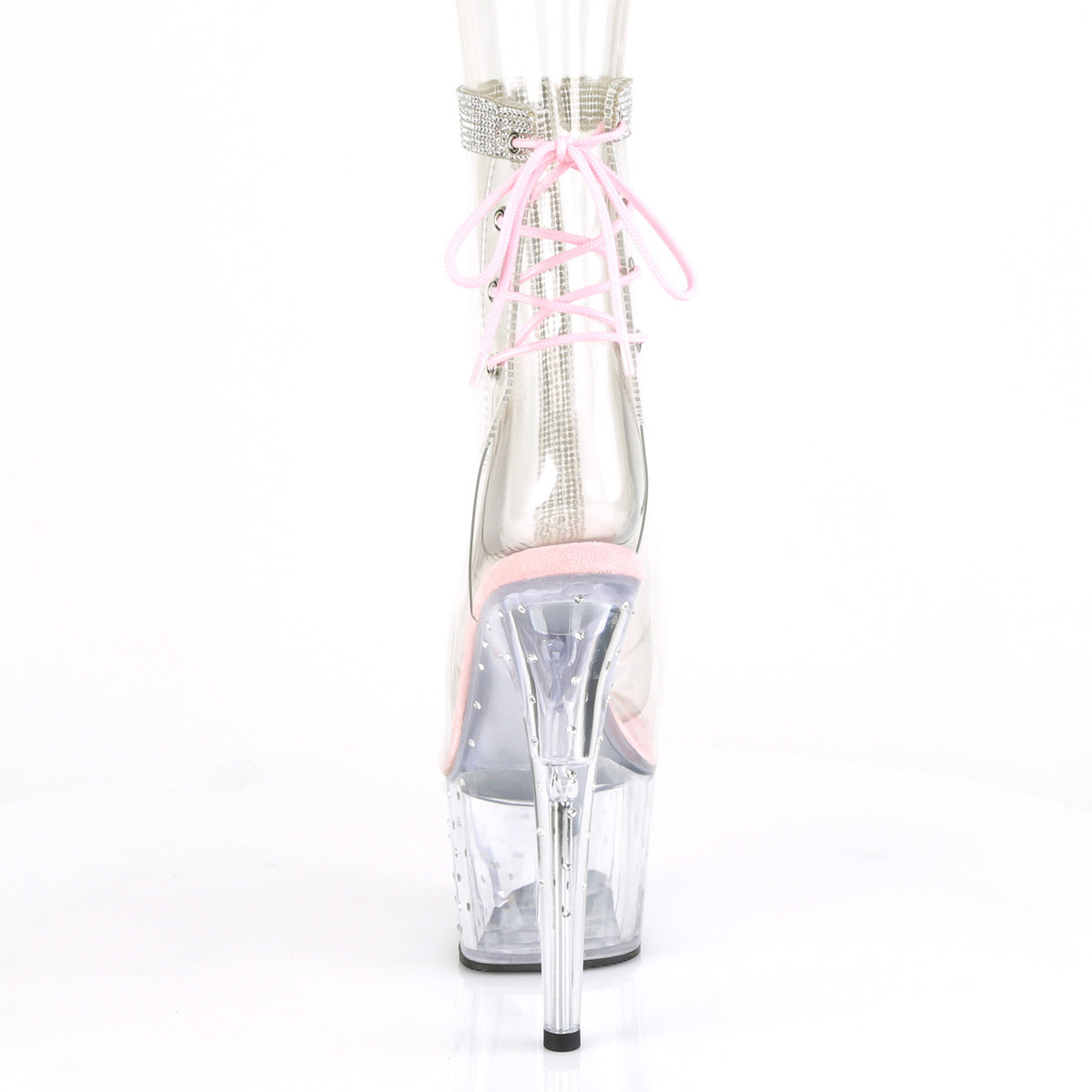 Pleaser Bottines pour femmes STARDUST-1018C-2RS CLR-B. Rose / clr