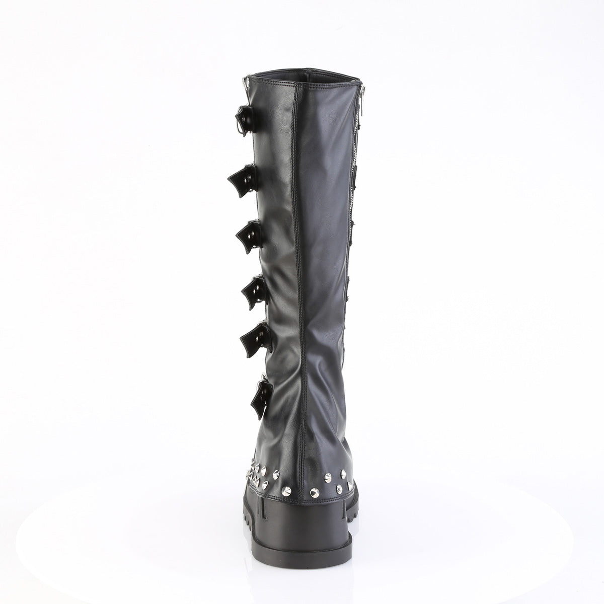 DemoniaCult STOMP-223 Blk Vegan Leather
