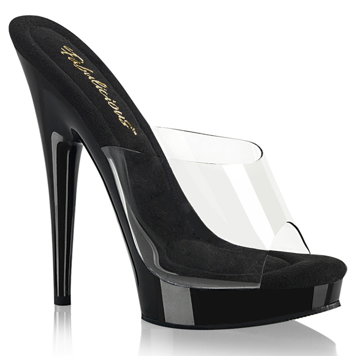 Fabulicious Des sandales SULTRY-601 CLR / BLK