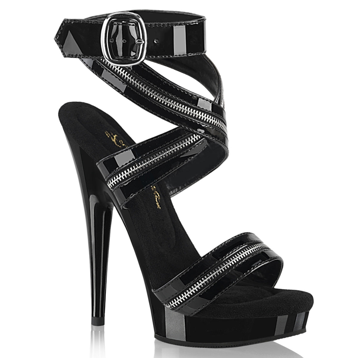 Fabulicious Sandals SULTRY-619 Blk Pat/Blk
