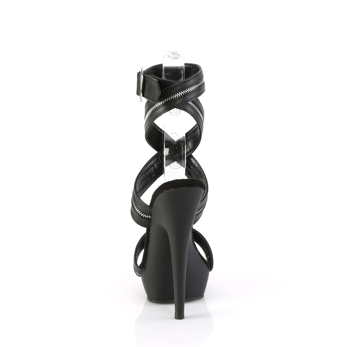 Fabulicious Pompes SULTRY-619 BLK FAUX CUIR / BLK MATTE