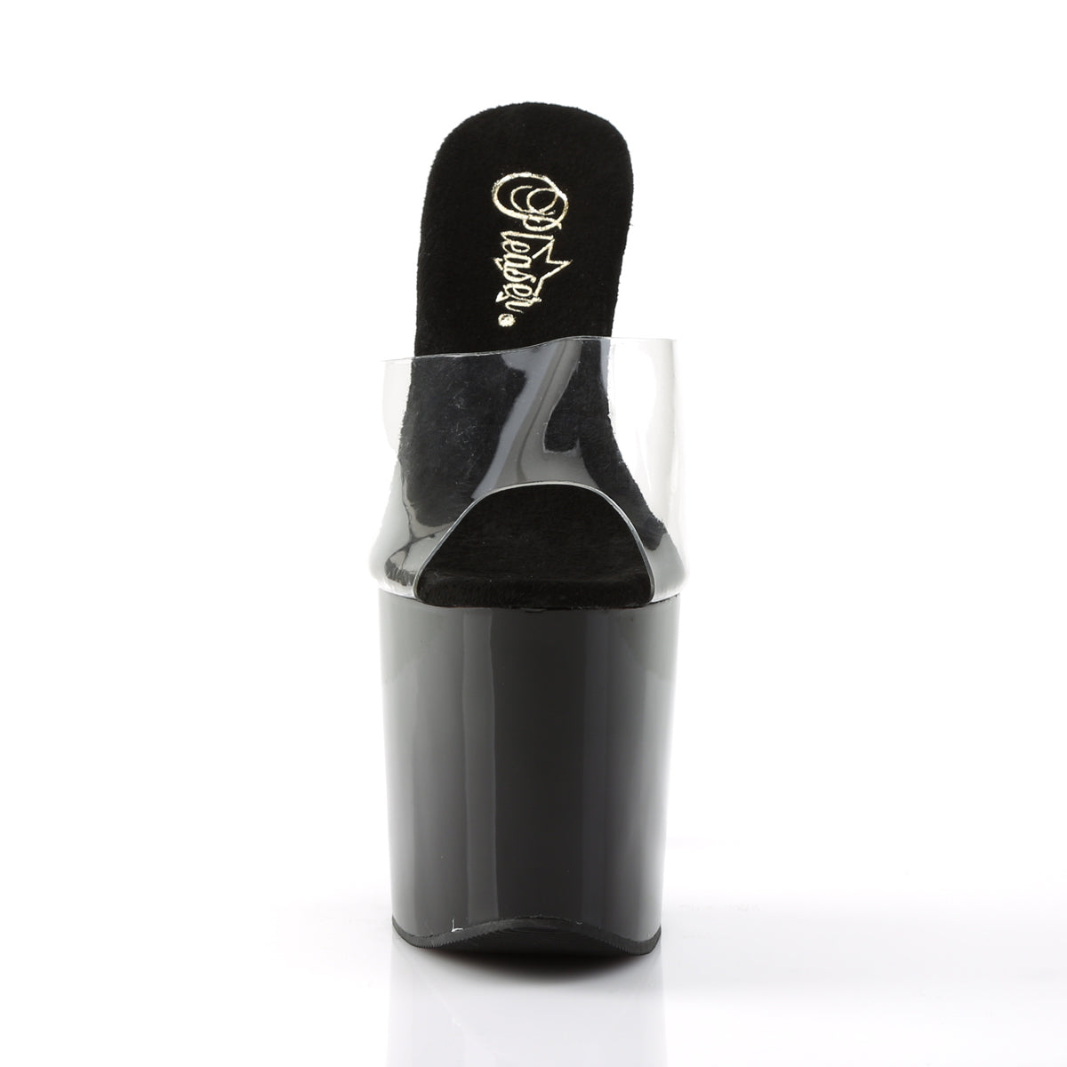 Pleaser Sandales pour femmes TABOO-701 CLR / BLK