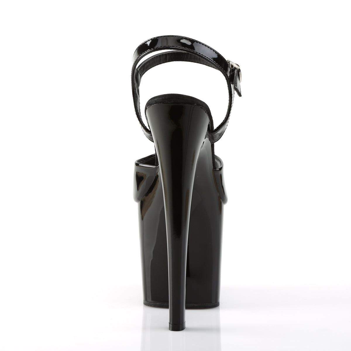 Pleaser Sandales pour femmes TABOO-709 blk pat / blk