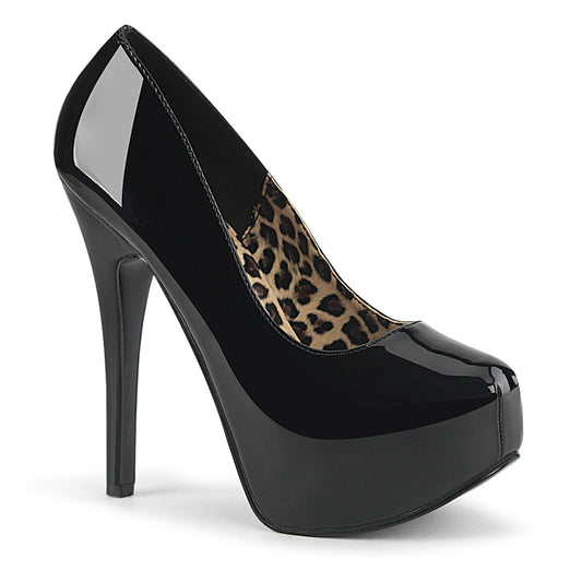 Bordello Pompes pour femmes TEEZE-06 BLK PAT