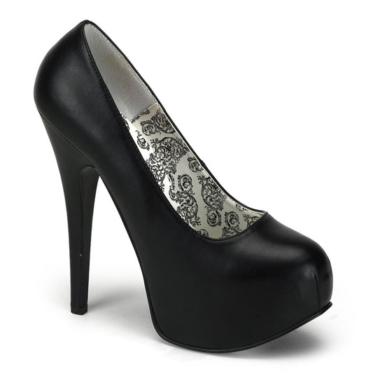 Bordello Pompes pour femmes TEEZE-06 blk pu