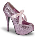 Bordello Pompes pour femmes TEEZE-10g B. rose gltr