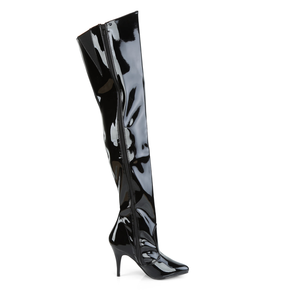 Pleaser Bottes pour femmes VANITY-3010 blk pat
