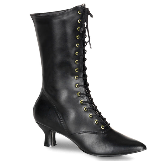 Funtasma Bottines pour femmes VICTORIAN-120 BLK PU