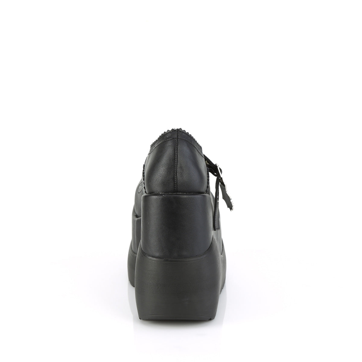 DemoniaCult Pompes VOID-38 Cuir végétalien BLK
