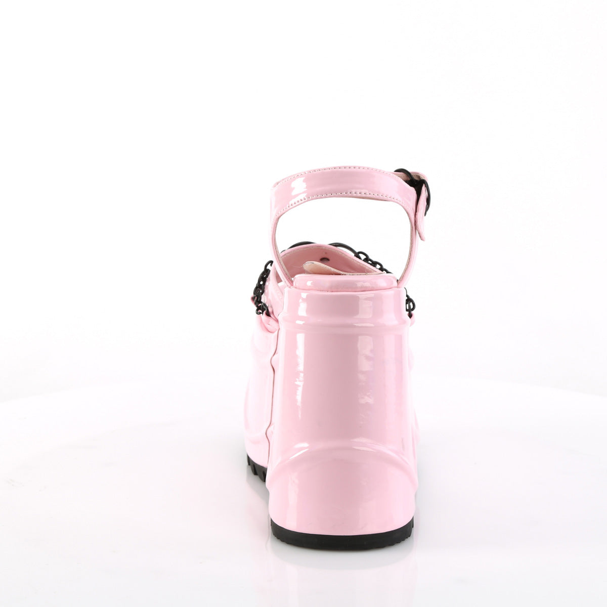 DemoniaCult Sandales féminines WAVE-09 b.pink hologramme