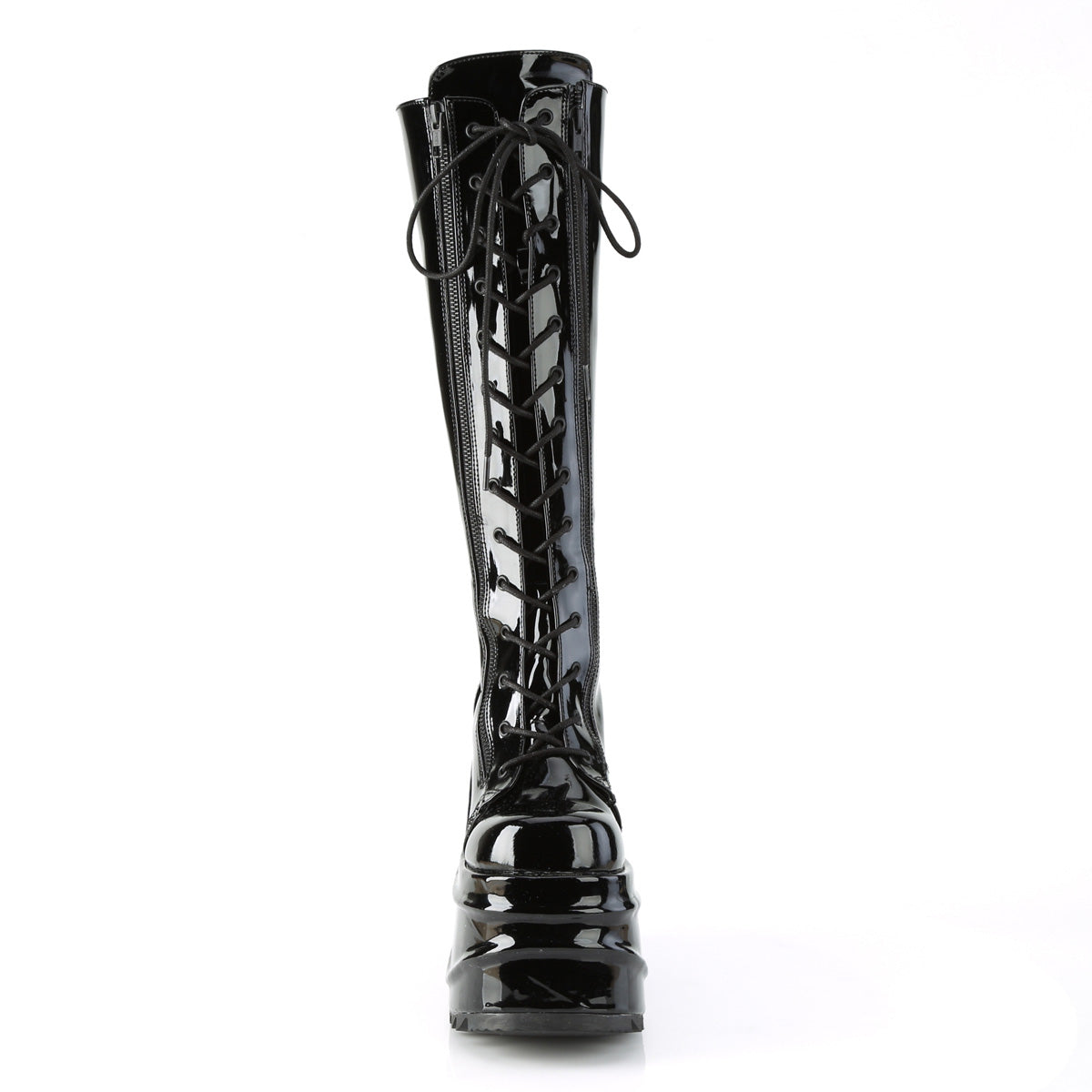 DemoniaCult Bottes de femmes WAVE-200 brevet blk