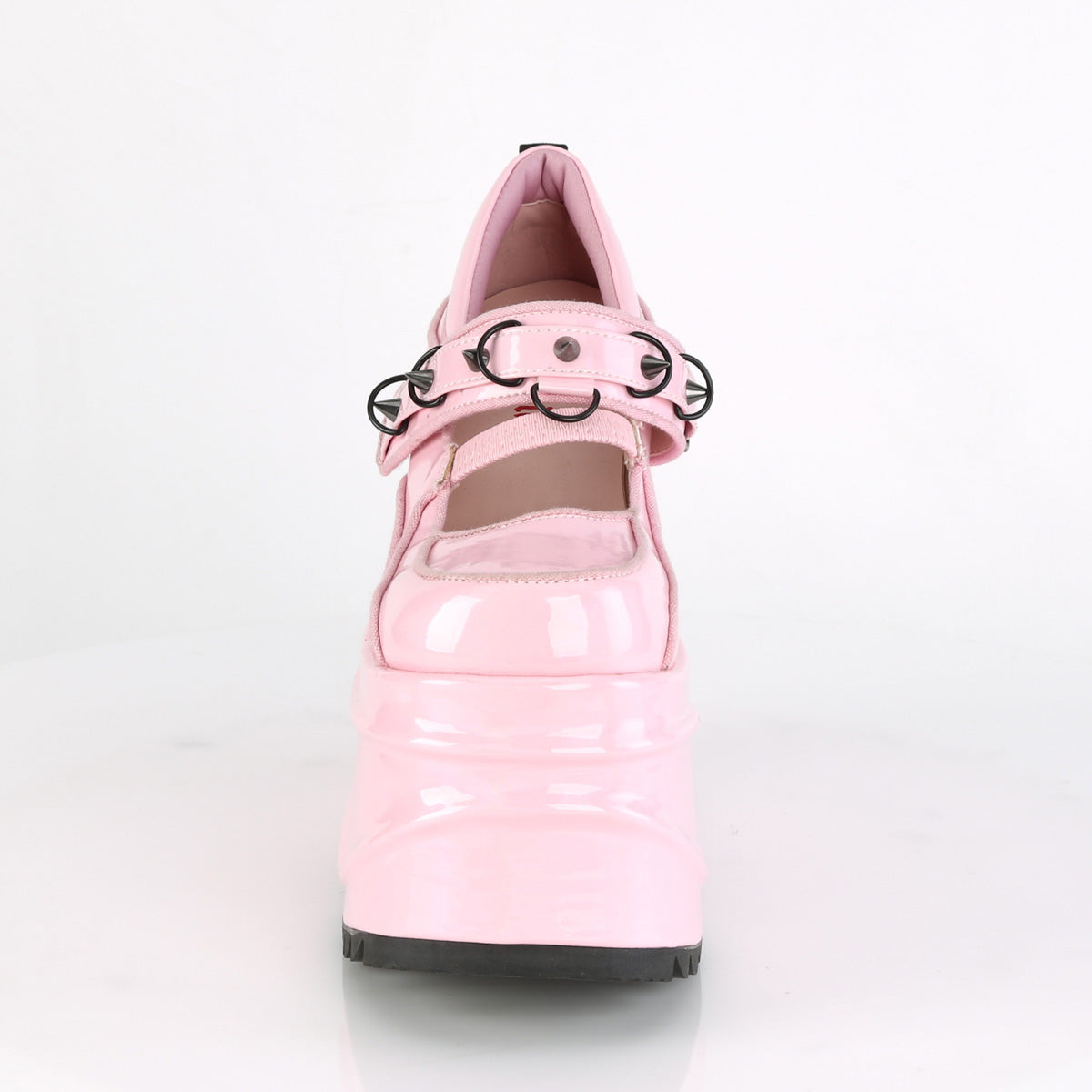 DemoniaCult Pompes pour femmes WAVE-48 B. hologramme rose