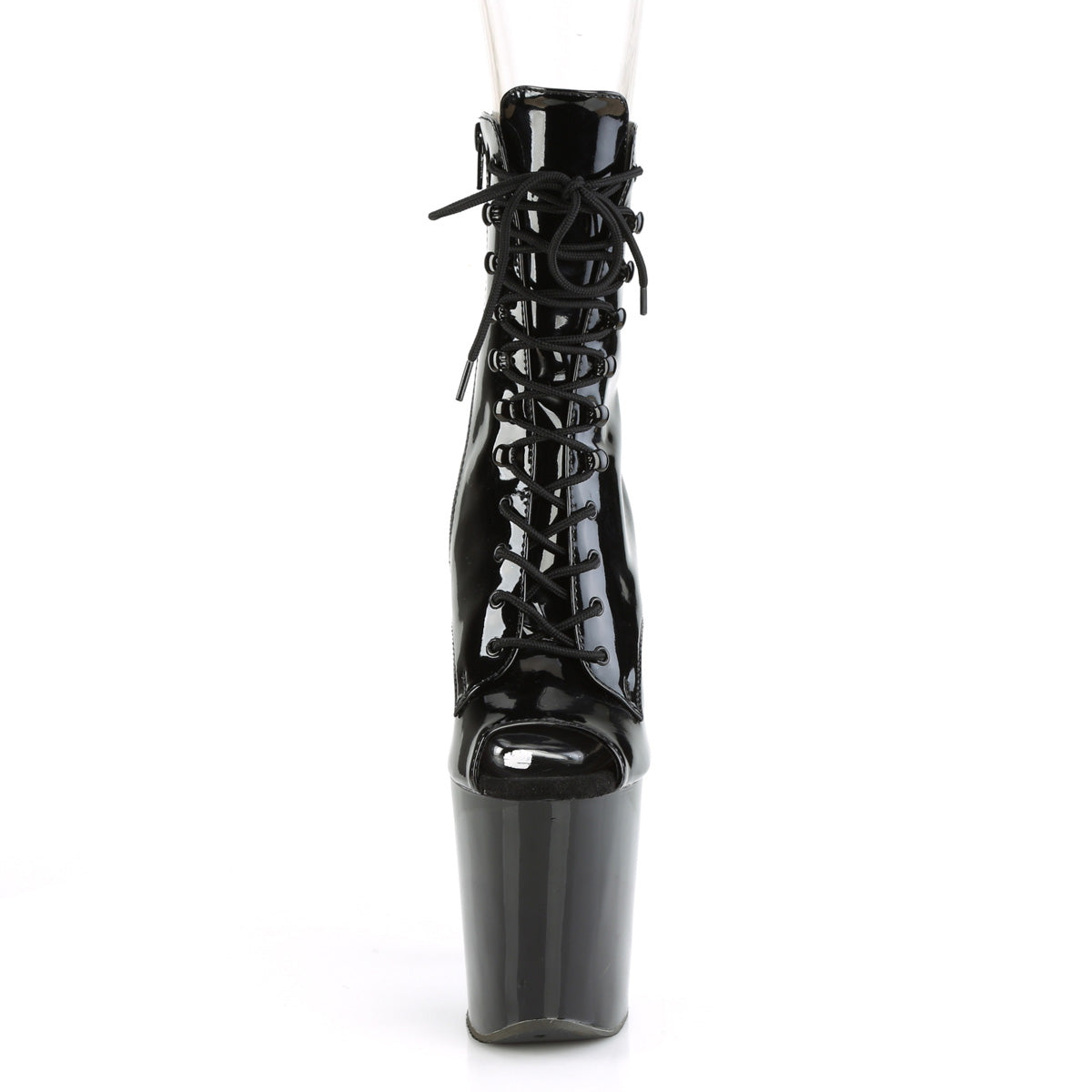 Pleaser Bottines pour femmes XTREME-1021 BLK PAT / BLK