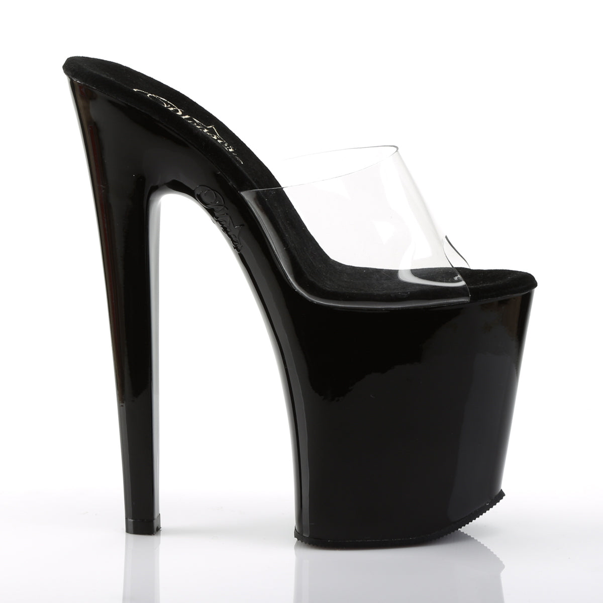 Pleaser Sandales pour femmes XTREME-801 CLR / BLK