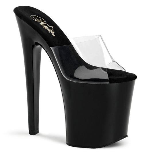 Pleaser Sandales pour femmes XTREME-801 CLR / BLK