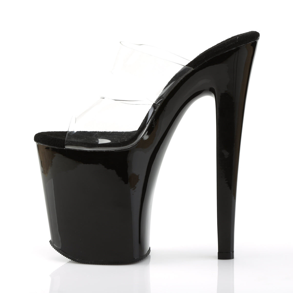 Pleaser Sandales pour femmes XTREME-802 CLR / BLK