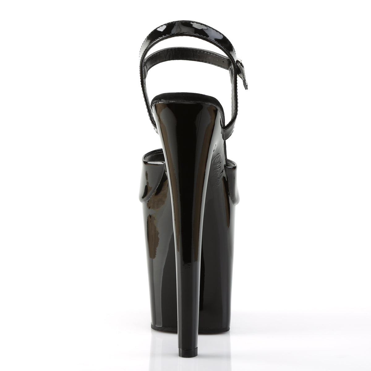 Pleaser Sandales pour femmes XTREME-809 BLK PAT / BLK