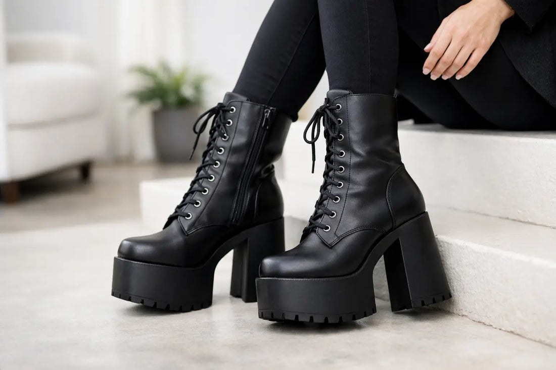 Wide Fit Platform Boots That Actually Fit