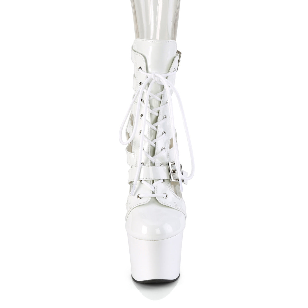 Pleaser   ADORE-1013mst wht pat / wht