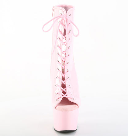 Pleaser Women's Platform Shoes ADORE-1016 B. Pink Pat/B. Pink