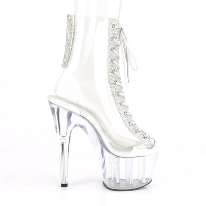 Pleaser Womens Ankle Boots ADORE-1016C-2 Clr-RS/Clr