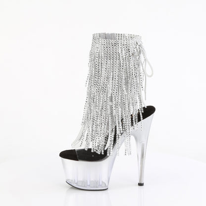 Pleaser Bottines pour femmes ADORE-1017rsft clr-SLV / SLV