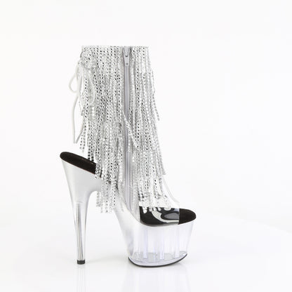 Pleaser Bottines pour femmes ADORE-1017rsft clr-SLV / SLV